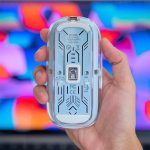 Crystal Transparent Magnetic Wireless Mouse